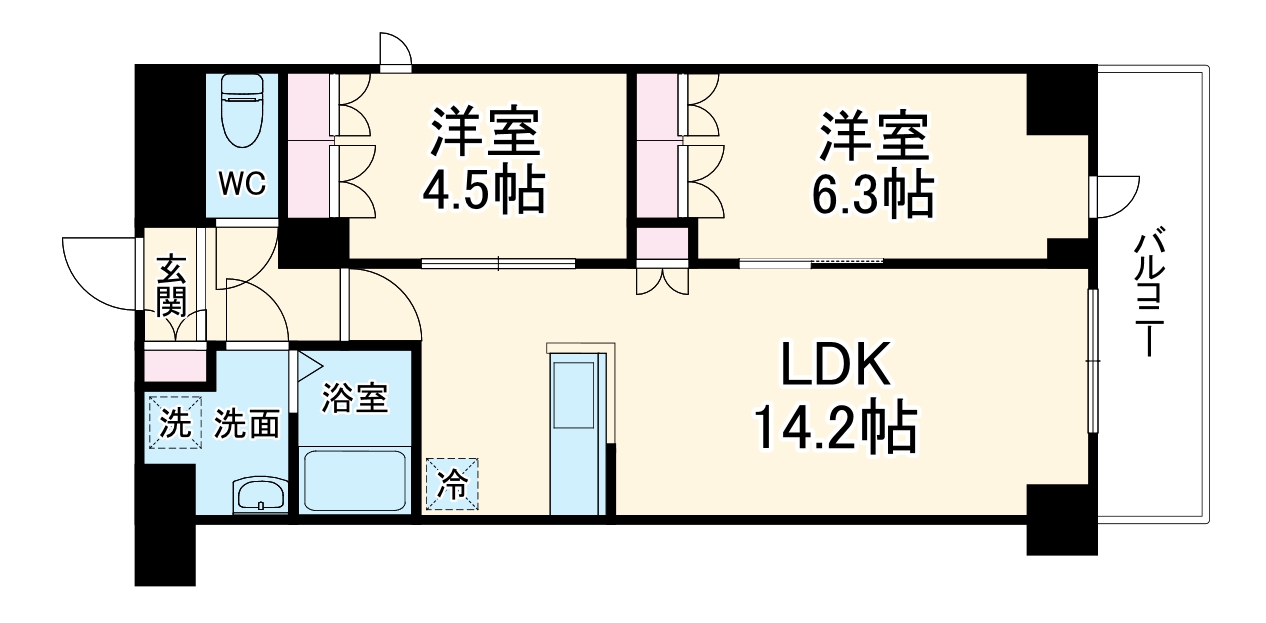 Chlorisの間取り