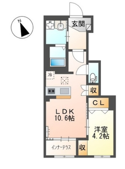 グランプラム本町の間取り