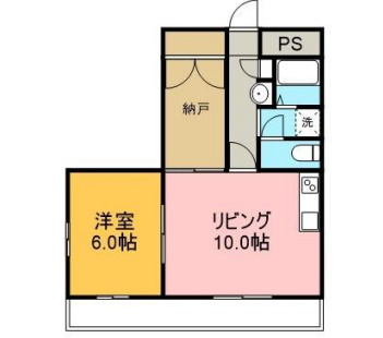 コーポラス神山Ⅲの間取り