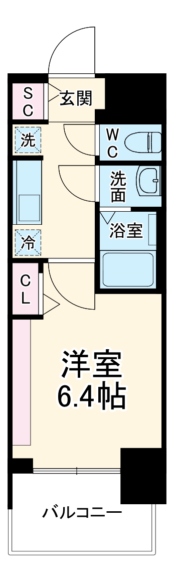 プレリス四日市ティエルナの間取り