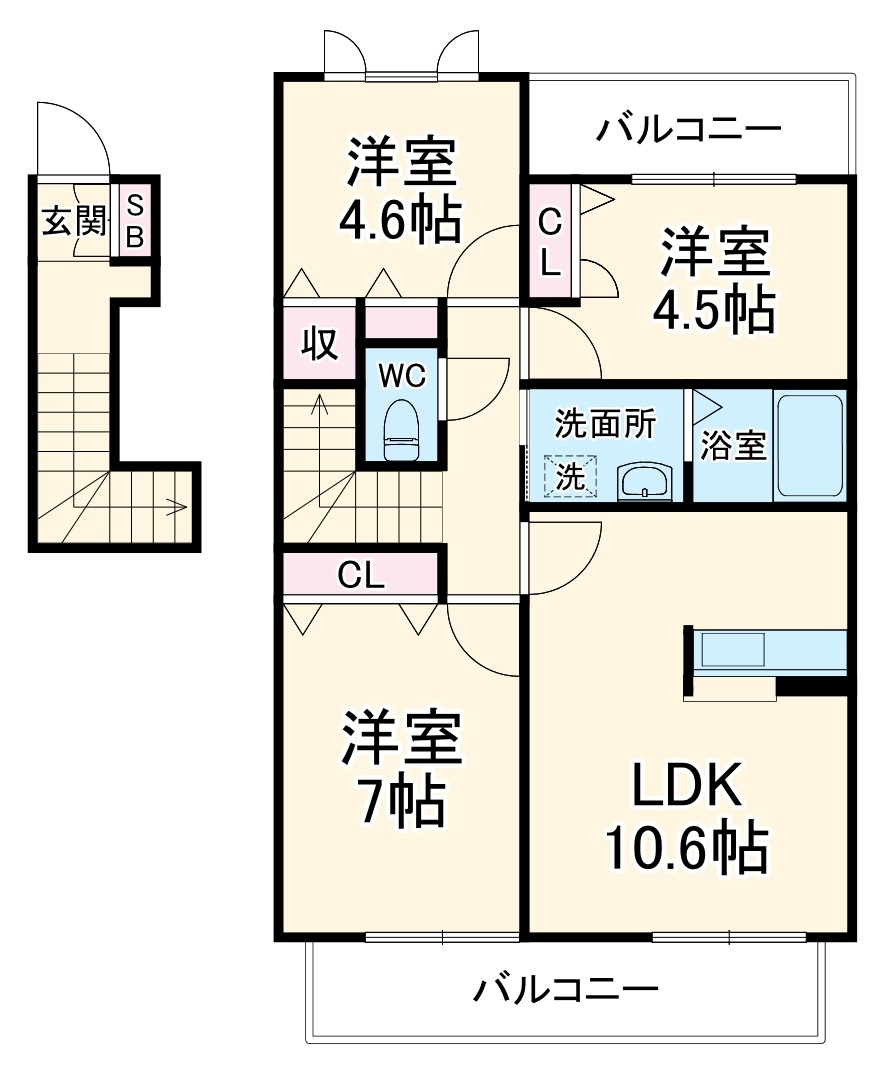 2/8 間取