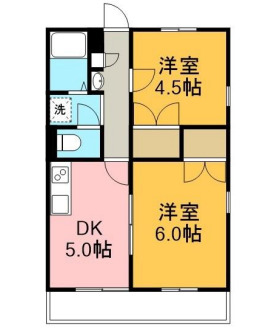 コーポラス神山Ⅲの間取り