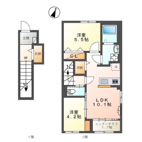 2/4 間取