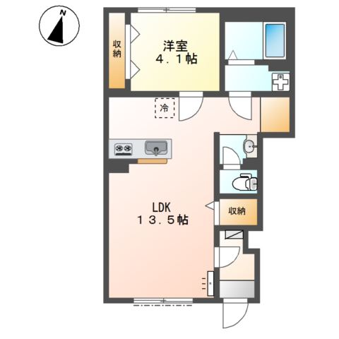 2/4 間取