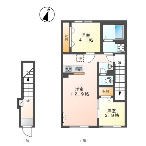 2/4 間取