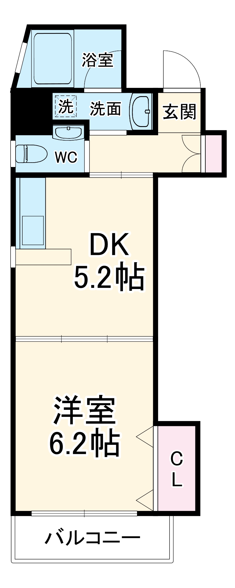 ブローニュ姉小路の間取り