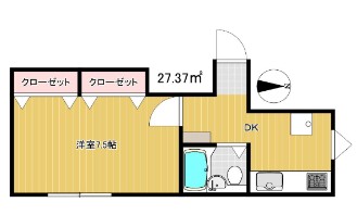 弥生ハイムの間取り