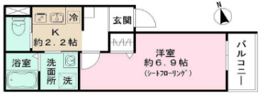 (仮称)入間市下藤沢 新築APの間取り