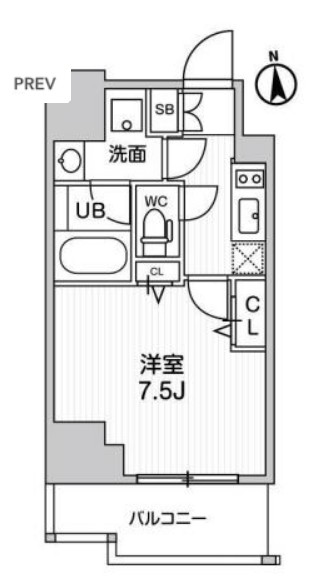 ＡＬＴＥＲＮＡ十条の間取り