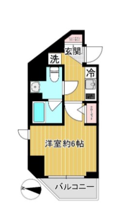 SHOKEN Residence横浜鶴見Ⅲの間取り