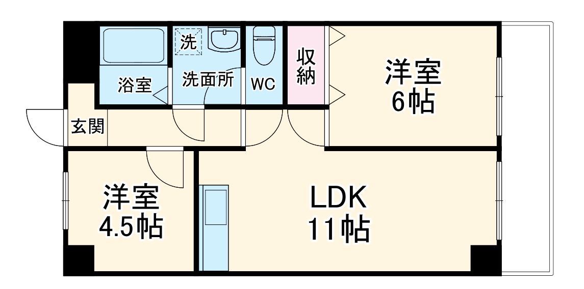 間取