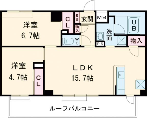 アイビー世田谷レジデンスの間取り
