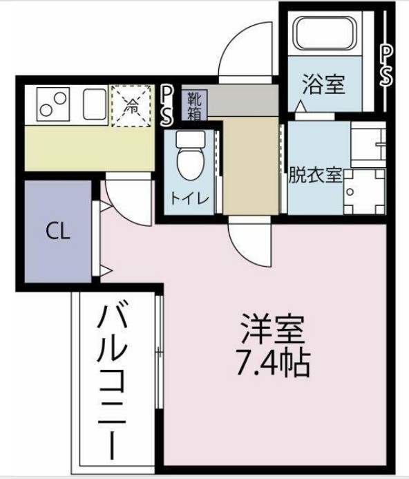 VILESTA鹿島田の間取り