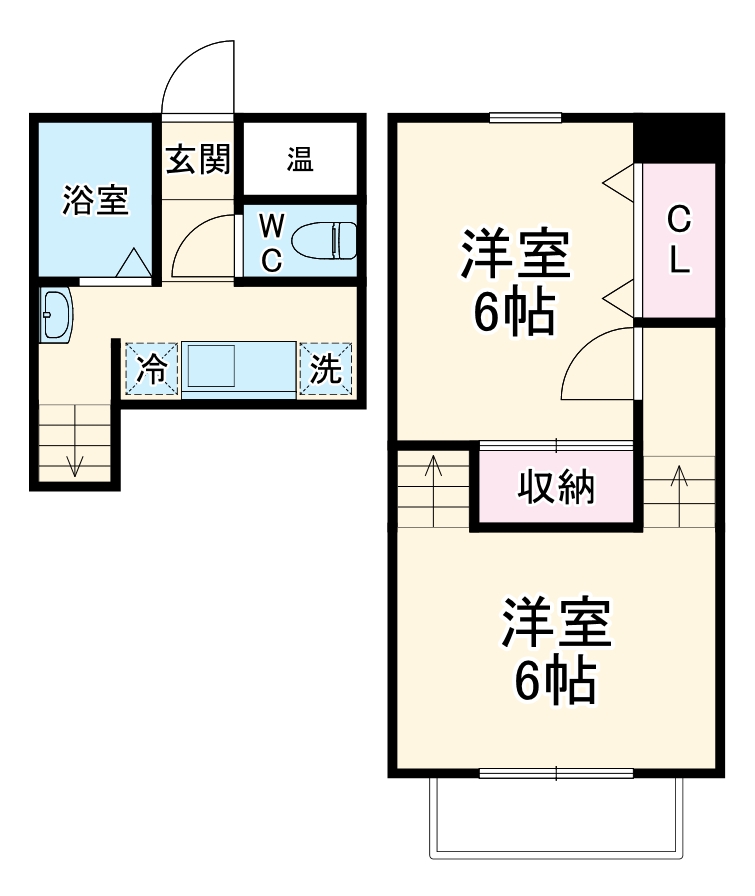 YASURAGIの間取り