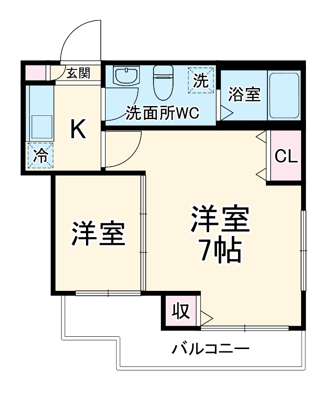 マリンヒル東船橋の間取り