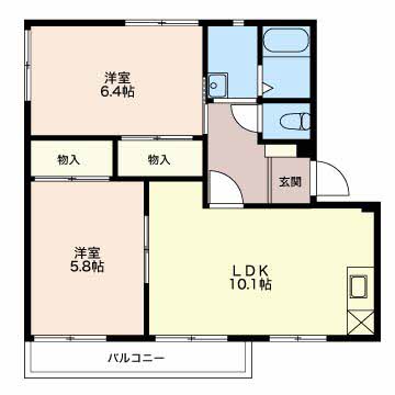 グリンピア宇頭の間取り
