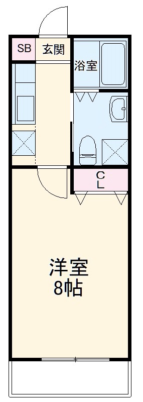 ファーストベル西都賀の間取り