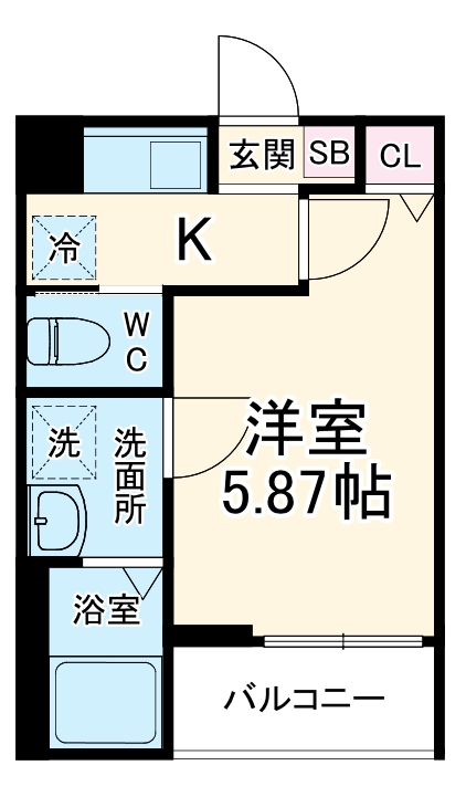 GRADUS北越谷の間取り