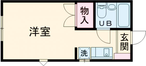 ジュマペールタカノの間取り