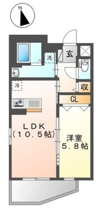CHIGURA湯島の間取り