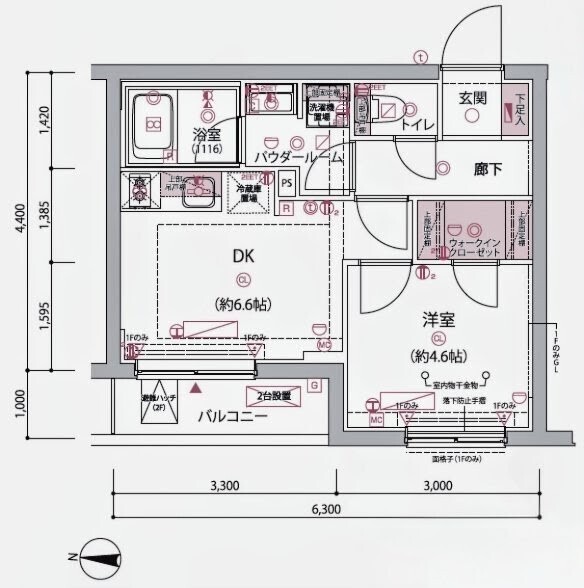 2/30 間取