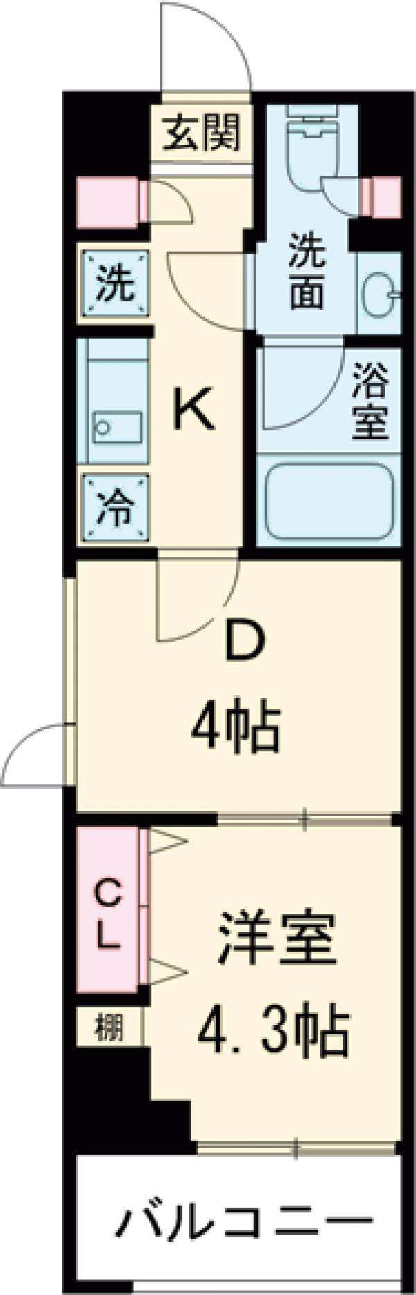 ＧＲＡＮ　ＰＡＳＥＯ新大塚の間取り