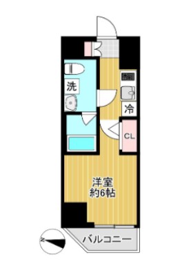 ＳＨＯＫＥＮ　Ｒｅｓｉｄｅｎｃｅ横浜鶴見Ⅲの間取り