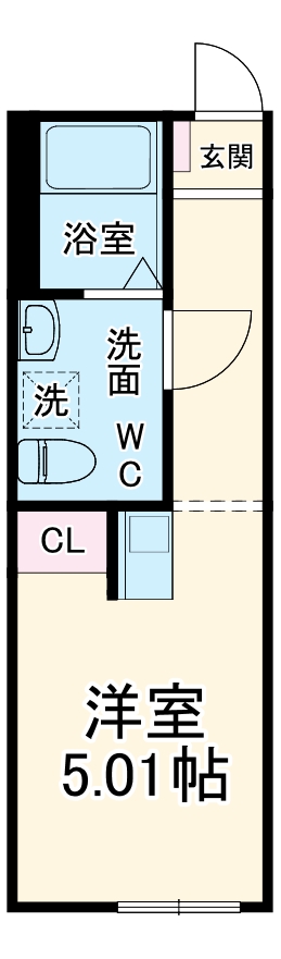 ラトゥール橋本の間取り