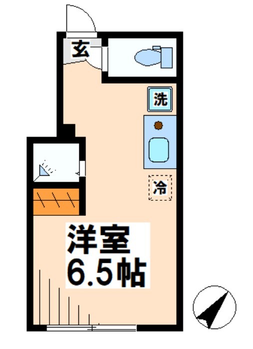 北千住大経レジデンスサクラ弐番館の間取り