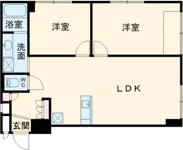 フジメゾン千駄木の間取り