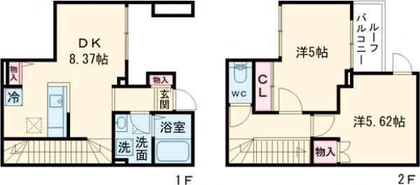 モンシャンの間取り