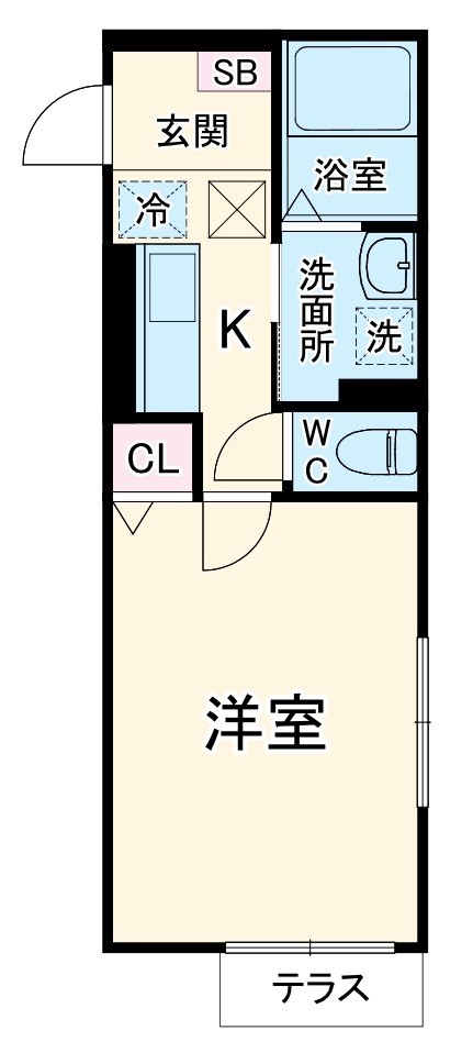 ひだまりの間取り