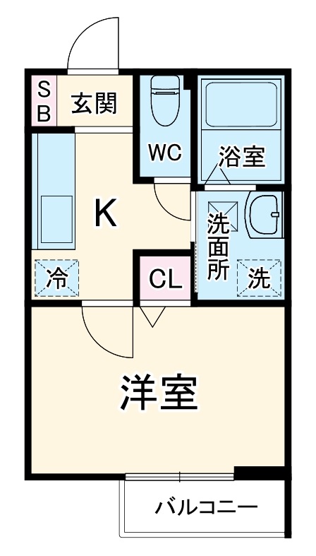 ひだまりの間取り