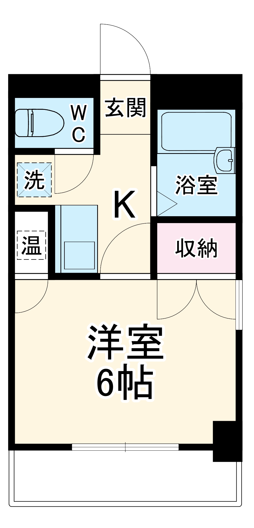 プチメゾン黒川の間取り