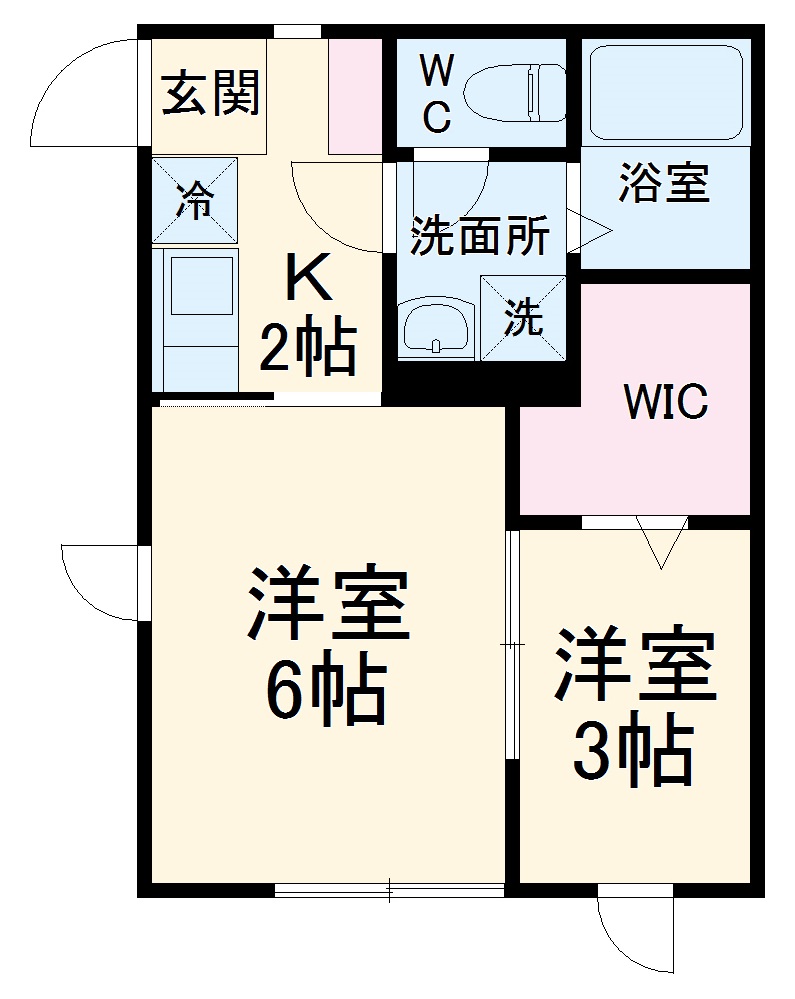 グランシャリオの間取り