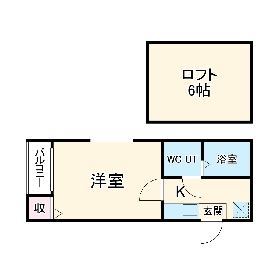 カーサ　ドマーニの間取り