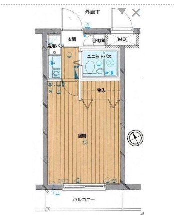 パークウェル吉祥寺の間取り