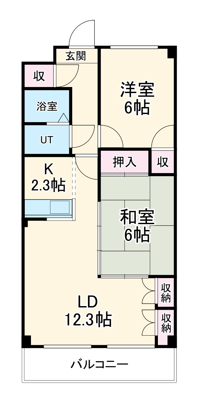Comfort東山の間取り