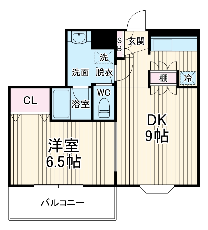 アビタシオン百合ヶ丘の間取り