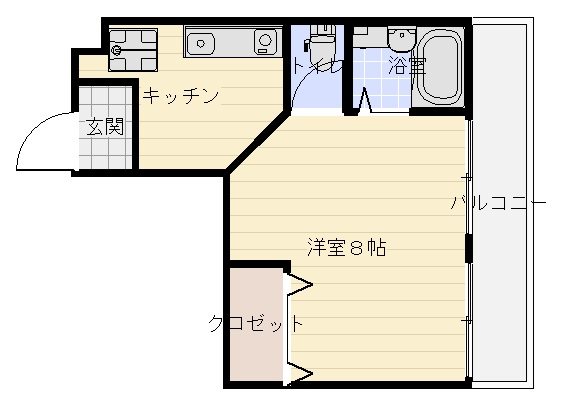 Virgo北山の間取り