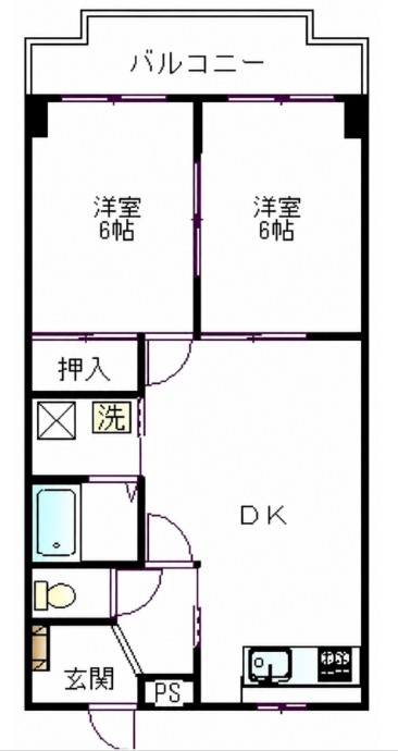 聖ビルの間取り
