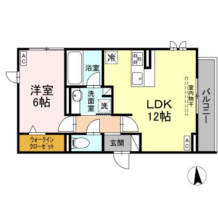 ルヴィータ矢田南の間取り