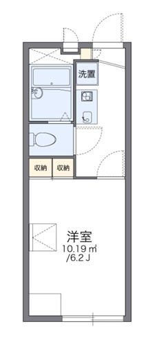 レオパレスコスモの間取り