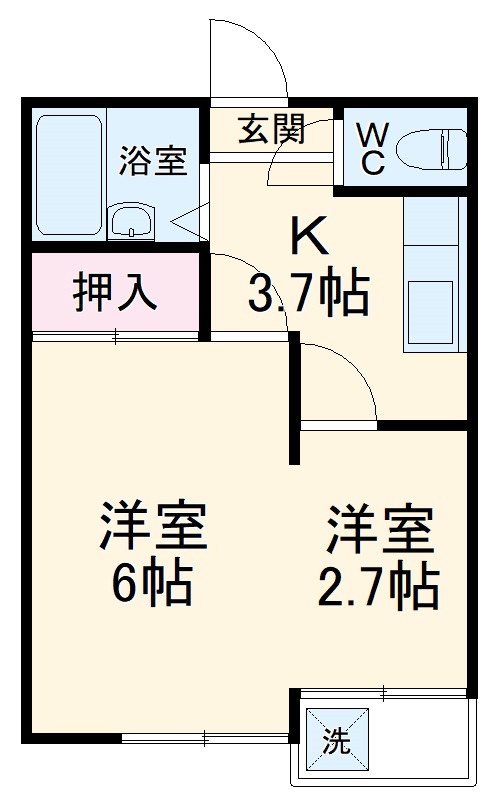 メゾール52の間取り
