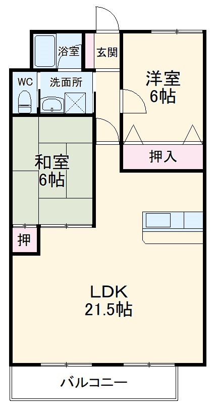 アートスペースの間取り