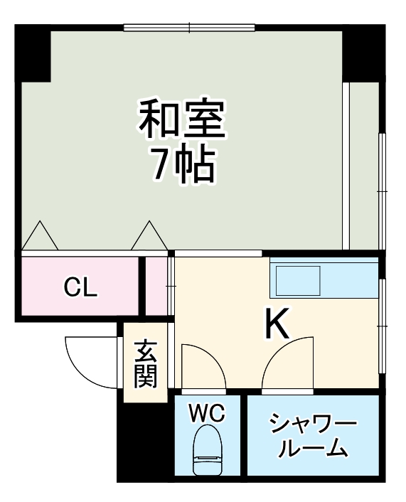 アークKビルの間取り