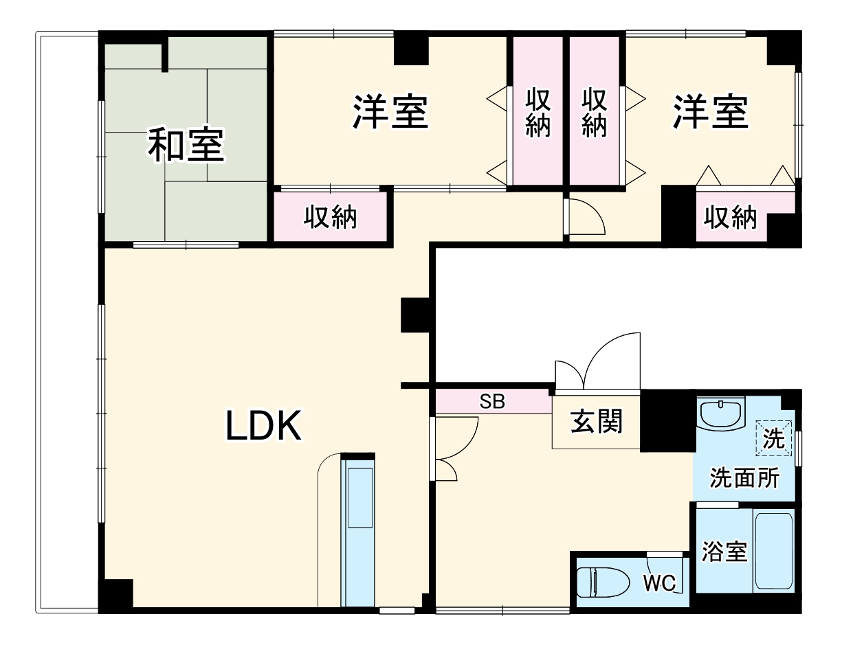 間取