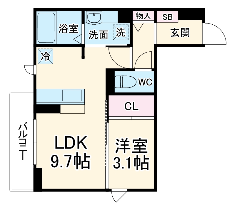 D-Hills領家Ⅱの間取り