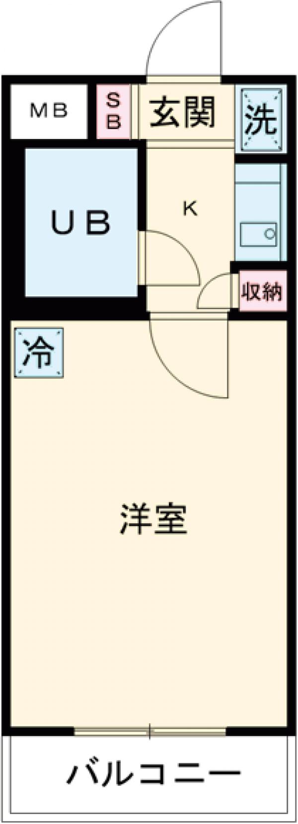 サンパレス吉祥寺の間取り