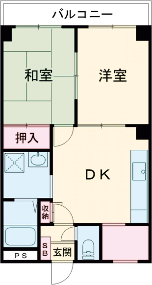 新井町マンション（仮）の間取り